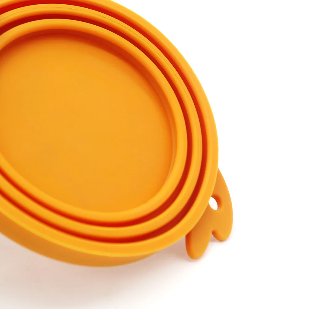 Pet Food Can Silicone Lid, Cute Airtight Seal Cover for Dog & Cat Food Storage, Reusable Eco-friendly Silicone Pet Supply details