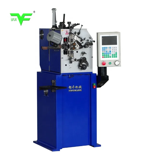 Zhejiang CNC86120 Automatic Double End Boring Machine 6-12MM Spiral Spring End Grinding with PLC and Motor Core Components
