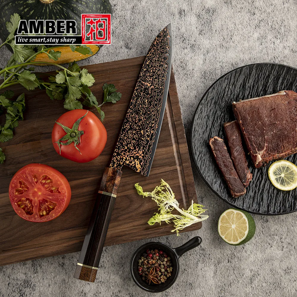 高端三色37层VG10铜大马士革厨师刀日本大马士革木柄菜刀| Alibaba.com