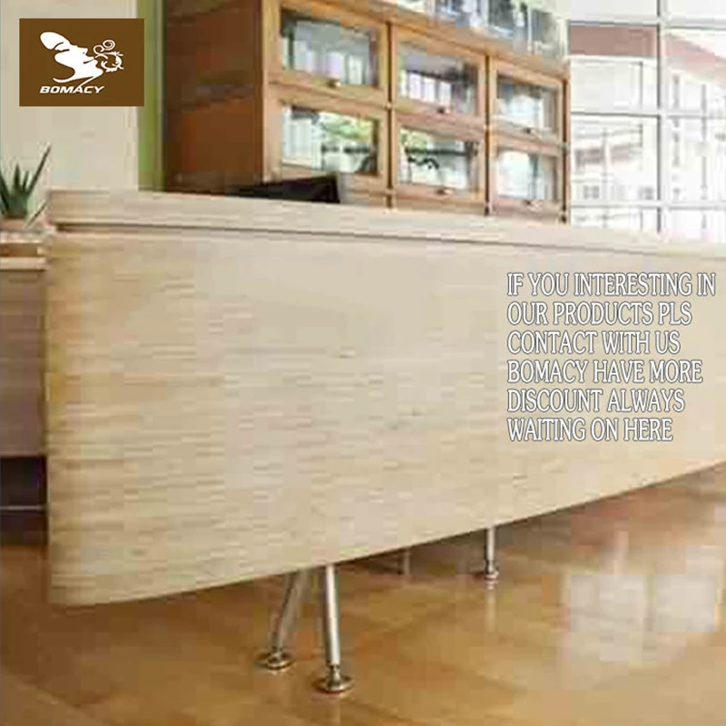2015 Newest Modern Wooden Reception Desk /hotel Reception Desk