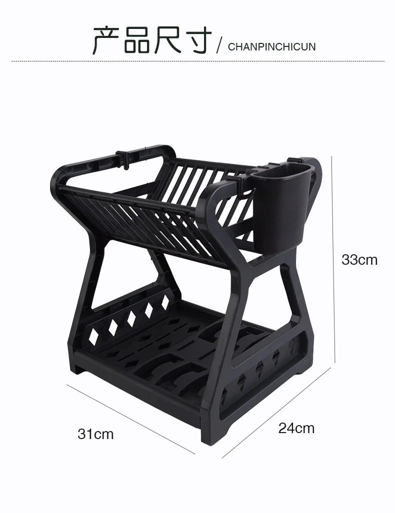 Hot Product Kitchen Dish Storage Rack Table Top Drain Bowl Rack Put Tableware Kitchen Accessories Storage Holders & Racks 10 Pcs supplier