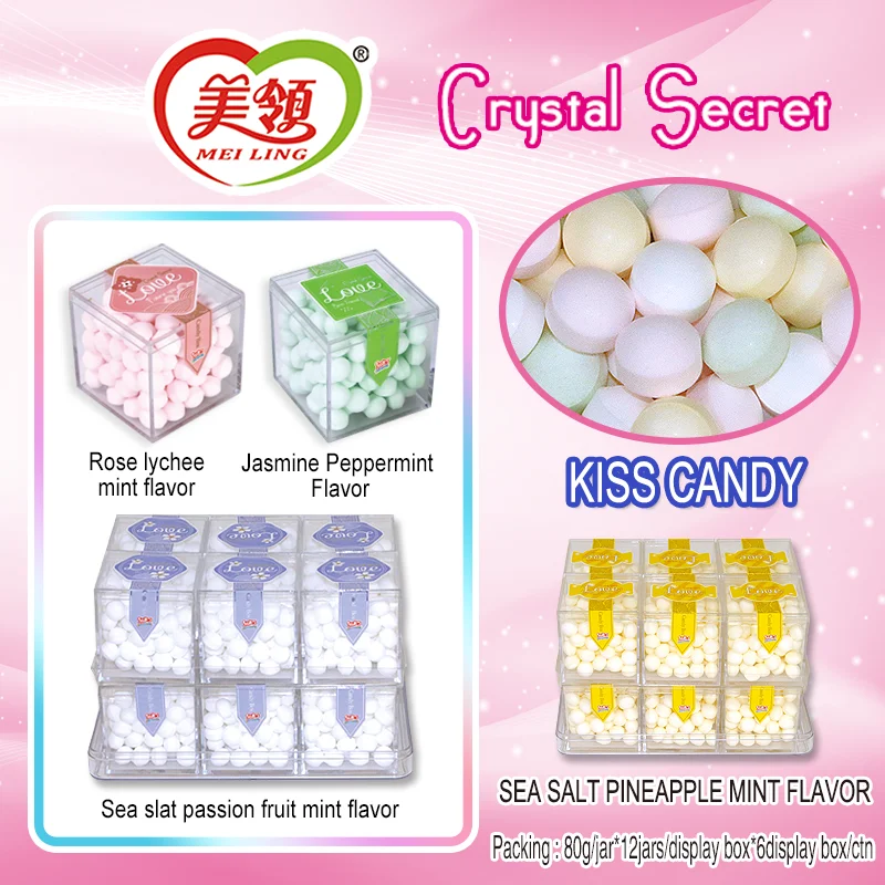 The Most Popular High Quality Custom Mint Candy Sea Salt Pineapple Mint Flavor
