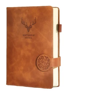 Ultra-thick Thickened Notepad Business Soft Leather Work Meeting Record Book Office Diary Sketchbook Students Cute A4 Notebook