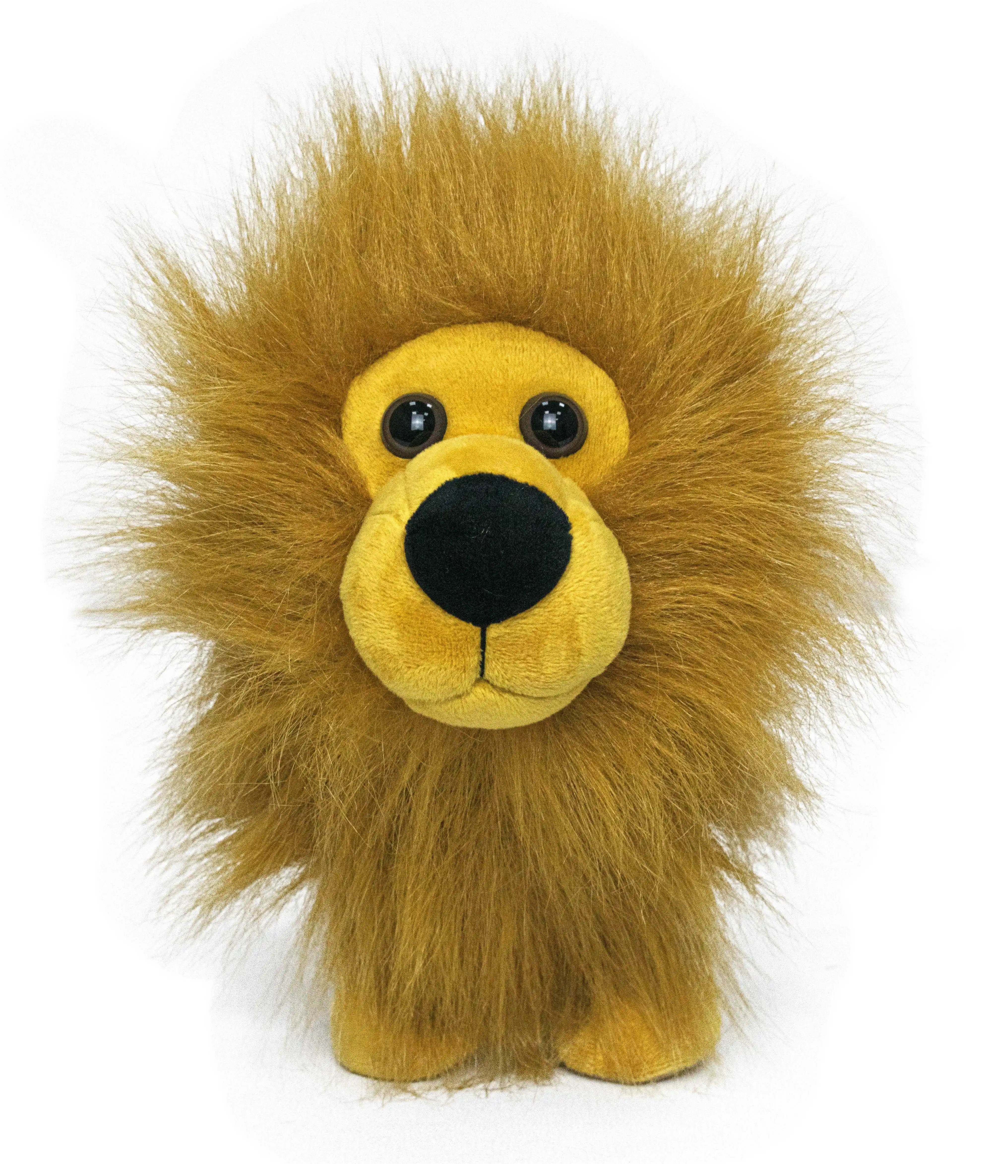 Creative Cute Lion Plush Toy Doll Cartoon Anime Simulation Lion Doll Children's Gift Customization