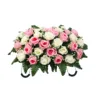 Blanco + rosa