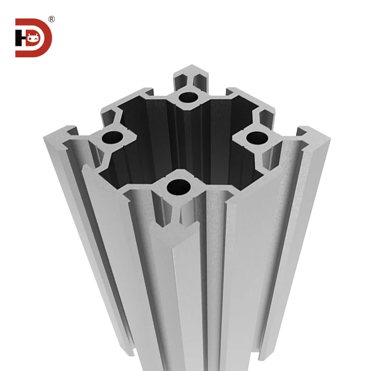 product industrial extruded aluminum profile 4040 v groove double groove 40  40 aluminum alloy profile 3d printer-6