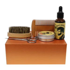 2026 Organic Mustache Wax Beard Growth Kit Beard Balm for Men Beard Care