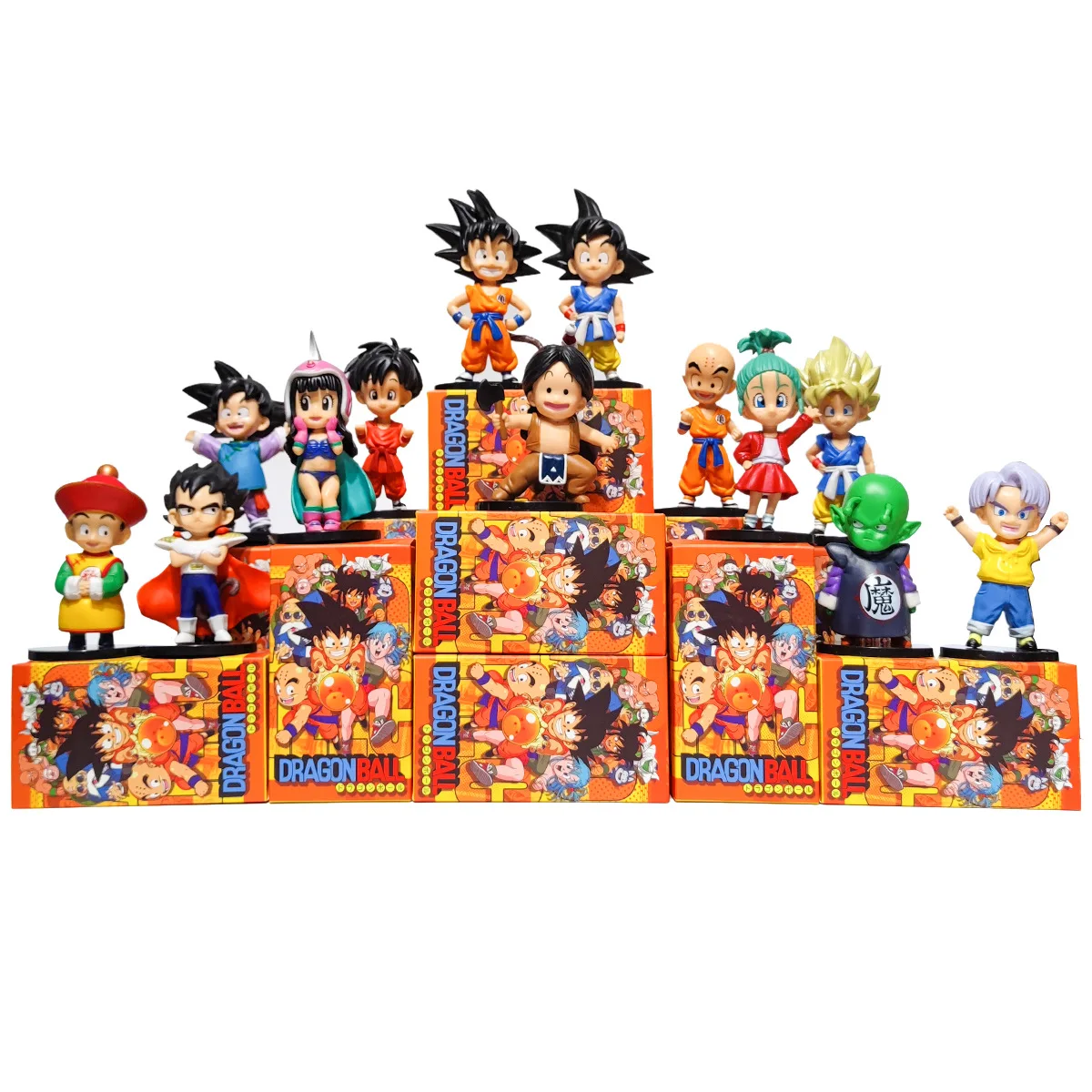 High Quality Anime Dragon Balls Z Blind Box Goku Vegetto Gogeta Action