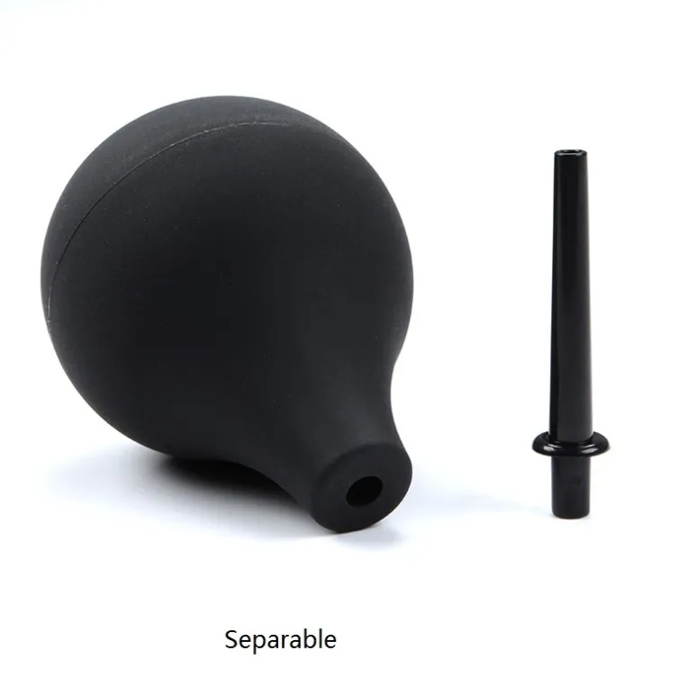 89/160/224ML Doccia unisex Silicone Enemator Clistere Siringa rettale Retto anale Detergente vaginale Bidet_voghion.com