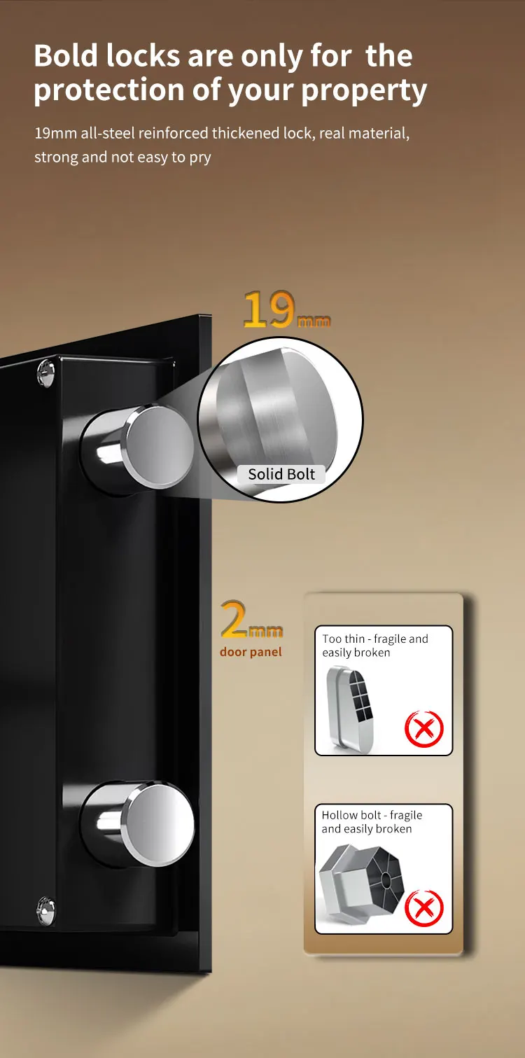 CEQSAFE Cheap Price Security Digital Electronic Small Metal Safe Box factory