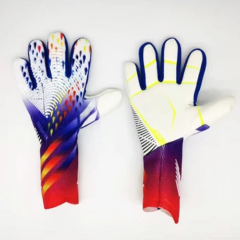 Super Soft German Latex Predator Kids Guard Goalkeeper Gloves Football Professional Goalkeeper Gloves With Finger Protection