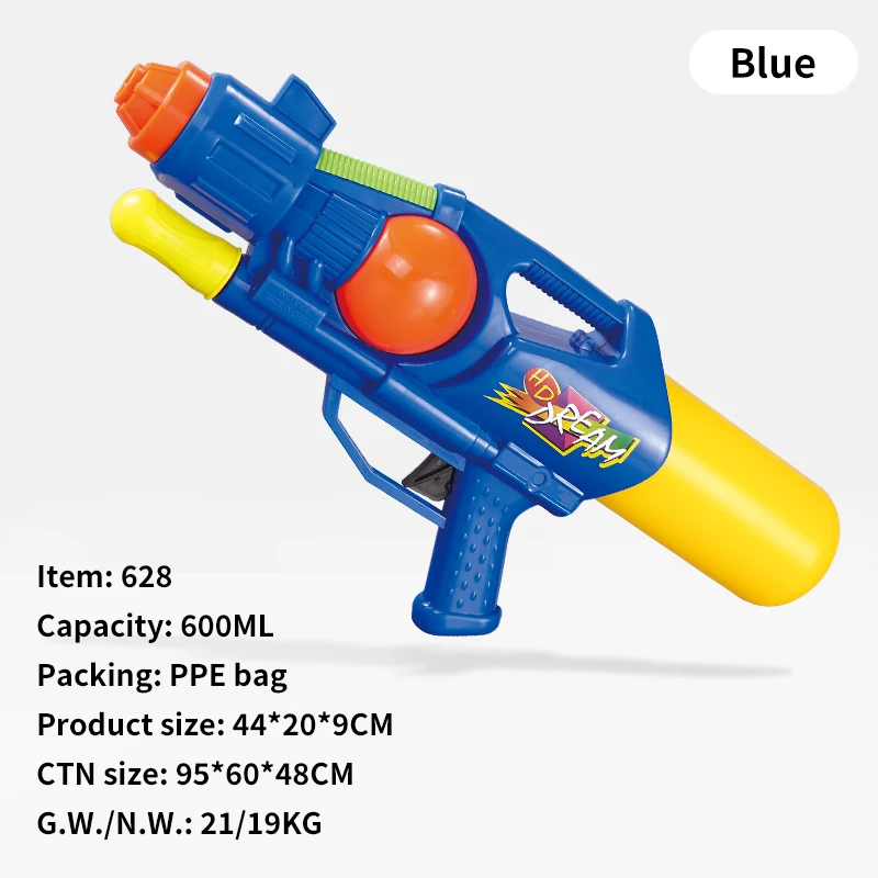 Wholesale Powerful Realistic Colorful Super Soaker Water Guns Toy Long Range Air Pressure Pump Water Bomb Toy Gun for Boys Girls