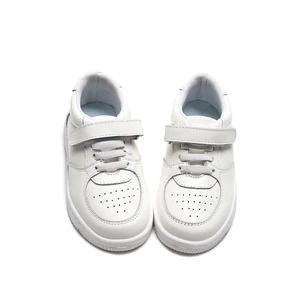 Babyhappy Unisex Lightweight Leather Sneaker Hot Sale Double Strap with Wide Toe Cap Breathable Design for Spring for Boys