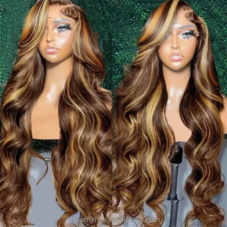 highlight body wave wig