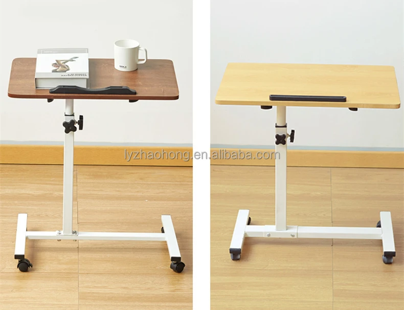 Movable Lifting Computer Table Student Dormitory Simple Lazy Rotating ...