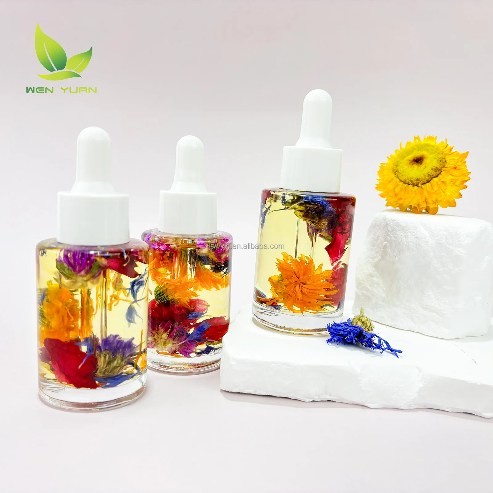 Customized Private Label Pure Natural Flower Essential Oil Rosemary Hair Oil Petal Multi Rose Oil for Massage Body Perfume