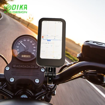 High Quality Custom Bicycle phone holder Motorcycle Accessories Cell Phone Mount Holder Bicycle Bike Mobile Phone Holder