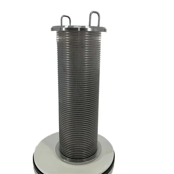 Self cleaning filter Stainless steel wedge mesh filter element