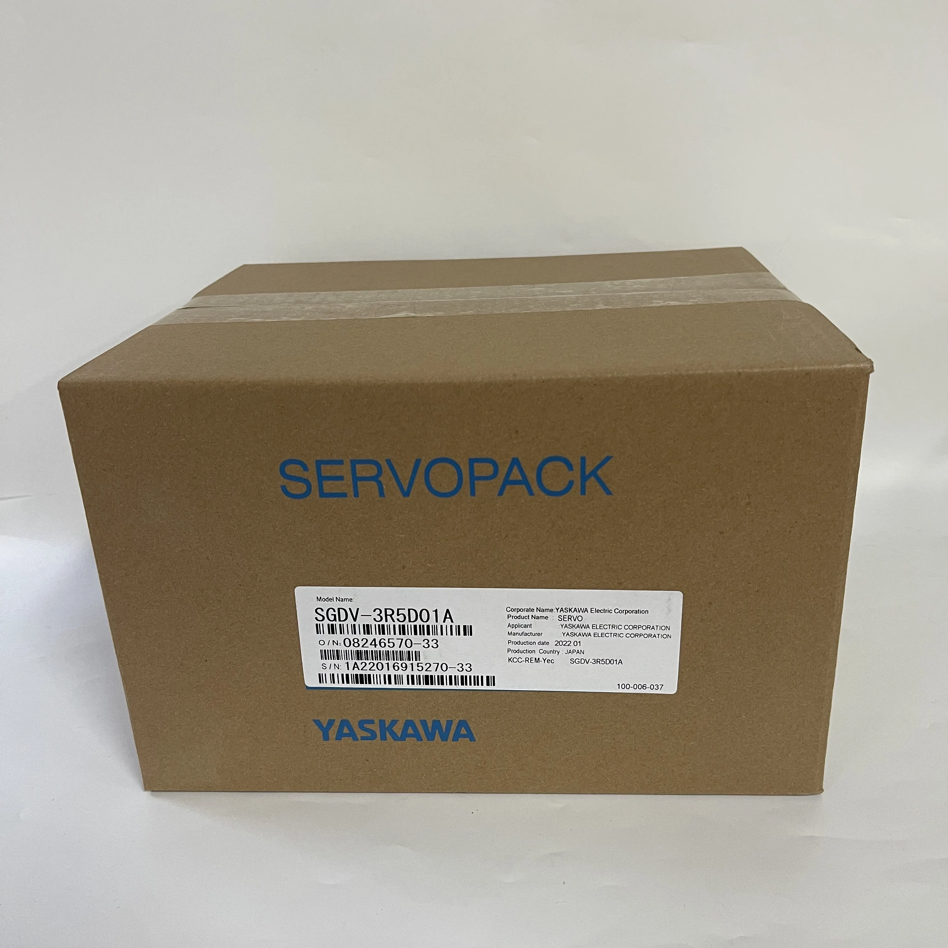 YASKAWA Servo Drive SGDV-3R5D01A YASKAWA Servo Drive SGDV-3R5D01A