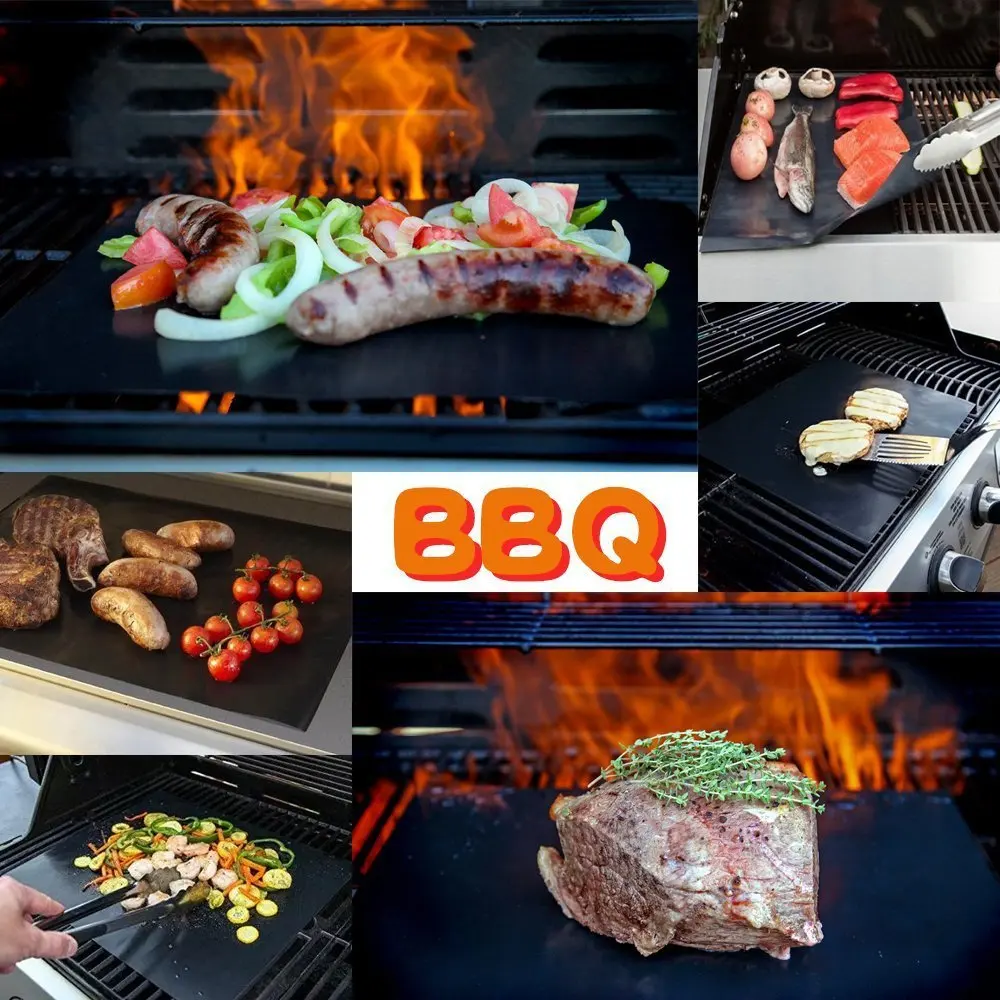 Aazon.co: GQC BBQ Grill At, Non-Stick Grill Cooking At Teflon