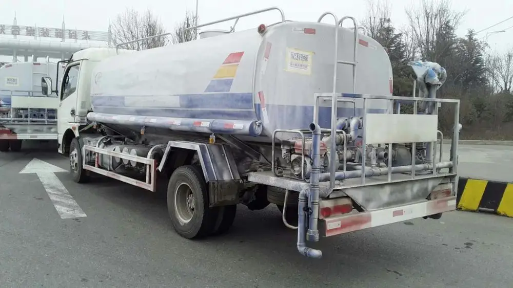 Dongfeng 6x4 6x6 right hand drive 24m3 mobile lpg bobtail truck from China supplier