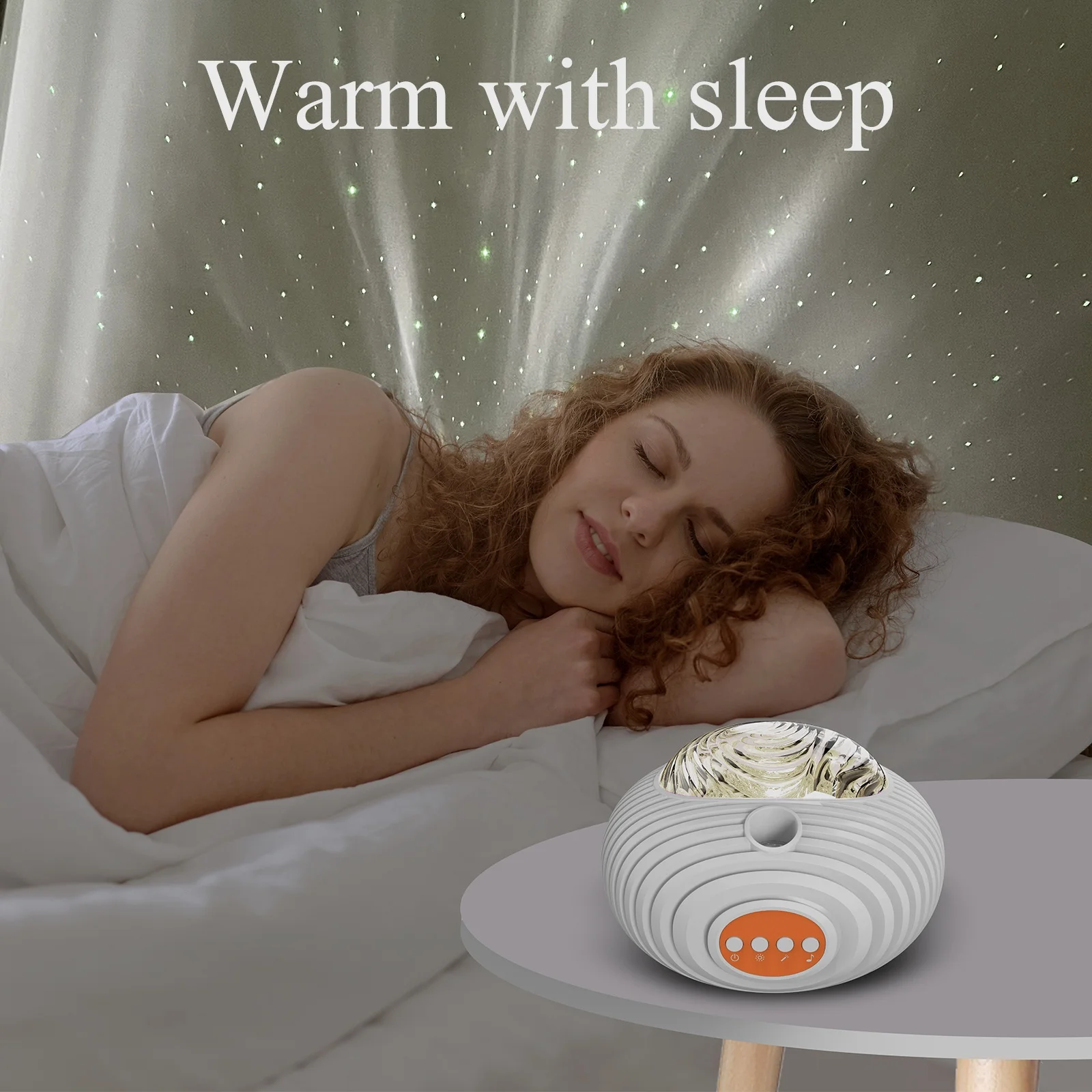 EGOGO 3D Double Effect galaxy Projector Aurora Projector Rechargeable Night Light Sky Star Projector for Bedroom