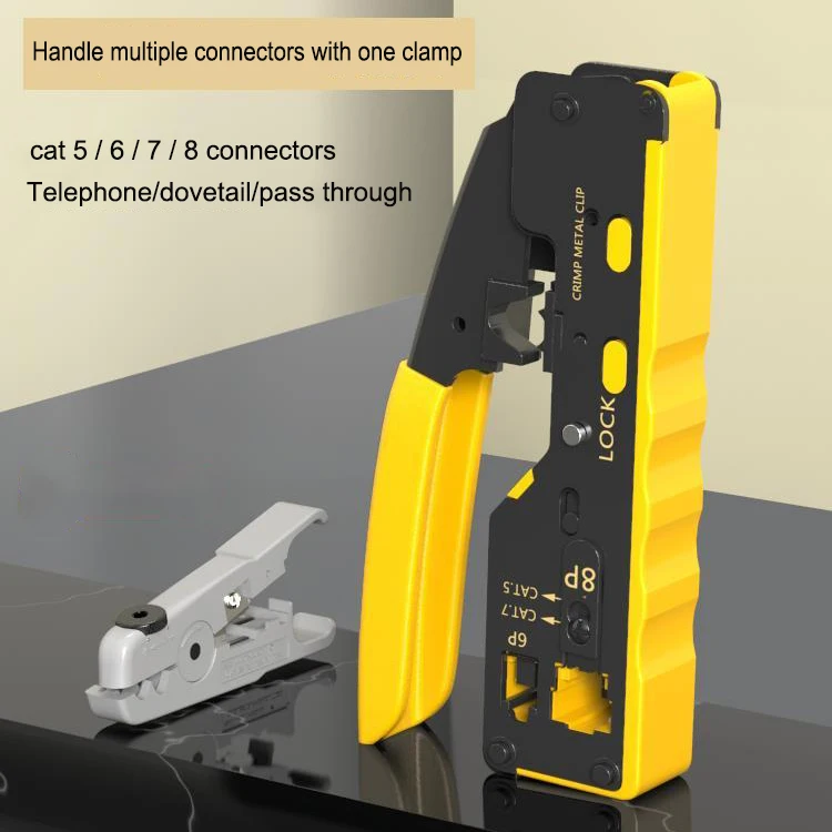 The Most Hotselling Rj45 Cat7 Ez Pass Through Electric Network Crimping Tools Buy