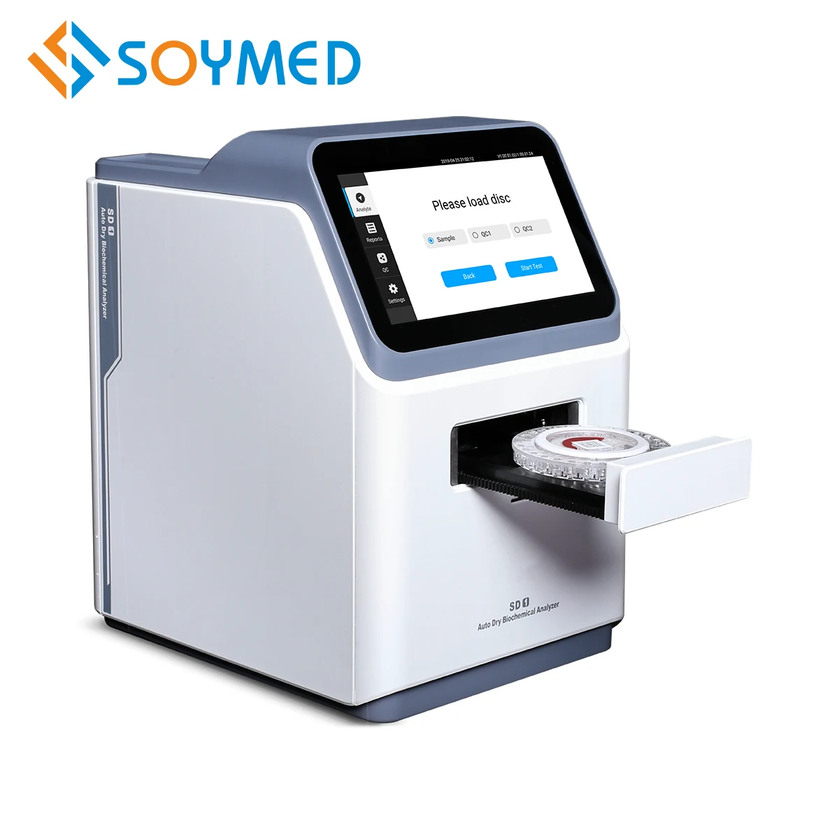 Clinical Analytical Instruments Automatic Blood Testing Equipment Poct Portable Dry Chemistry Biochemistry Analyzer