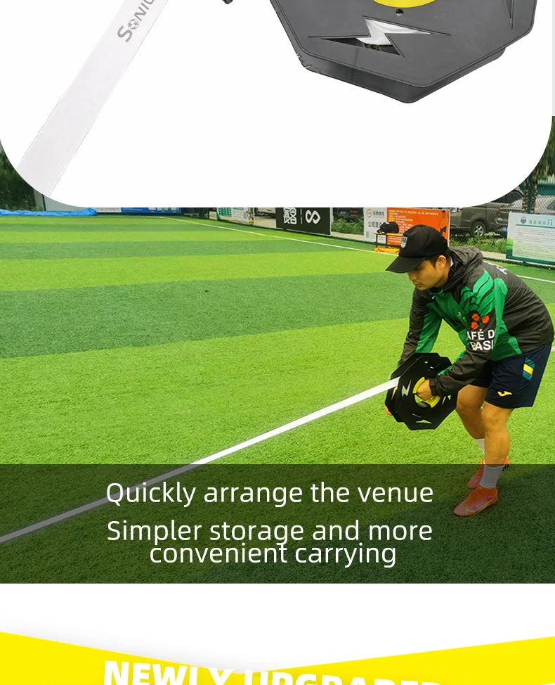 Fast Set Up Back Football Badminton Basketball Area Tennis Court Lines