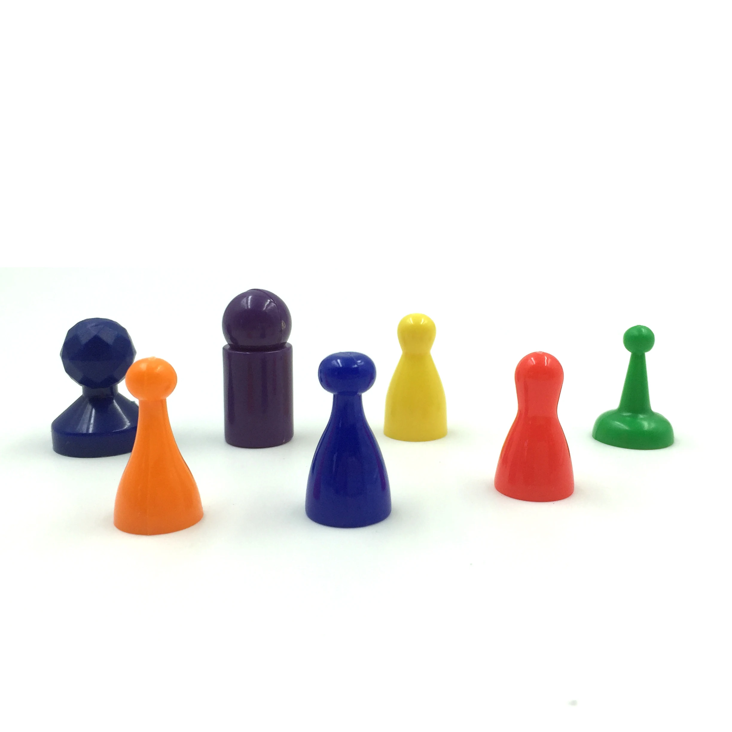 Peças De Jogo De Tabuleiro De Plástico Personalizado,Para Jogos De  Tabuleiro - Buy Plastic Game Pieces,Plastic Pawn,Board Game Pieces Product  on