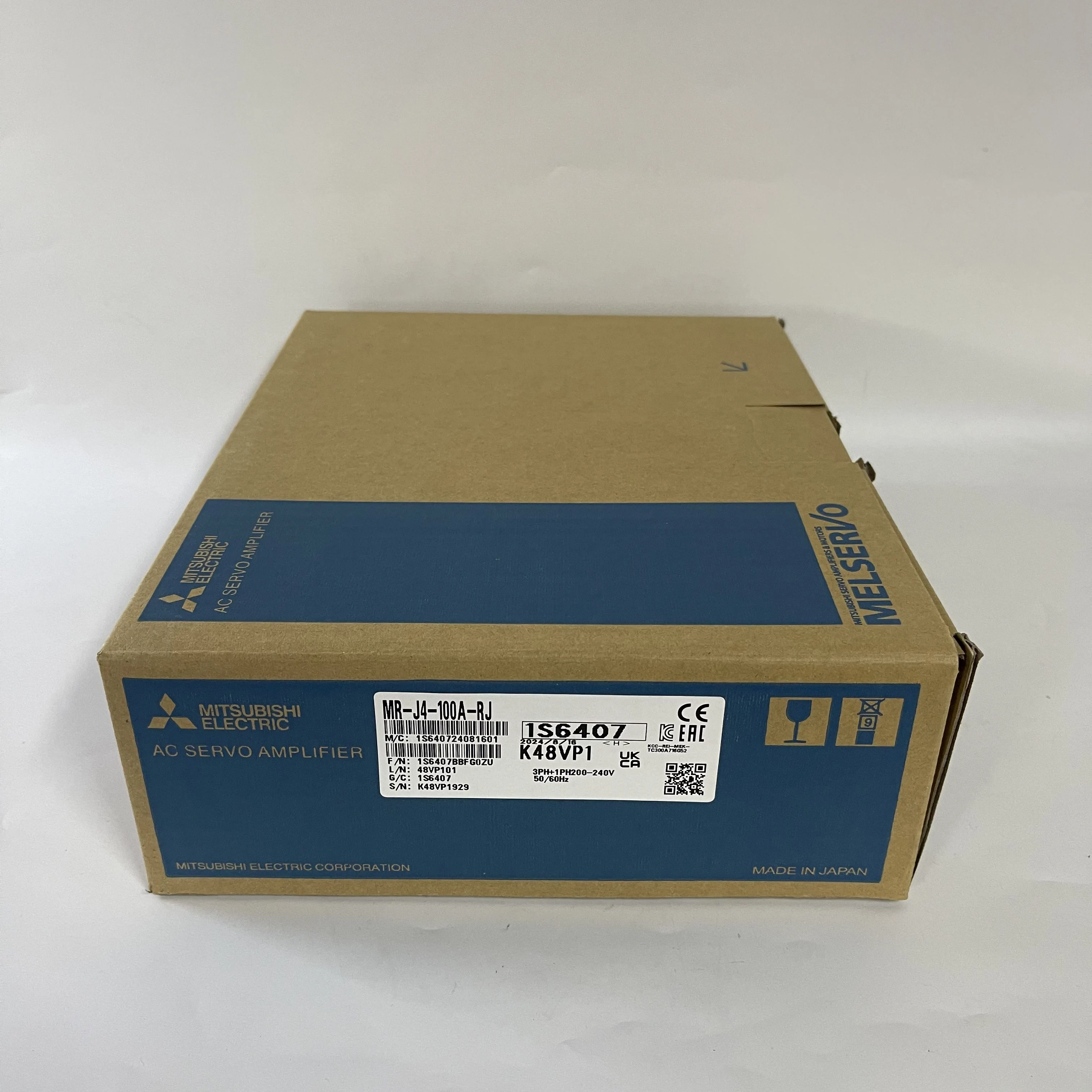 Mitsubishi AC Servo Amplifier MR-J4-100A-RJ
