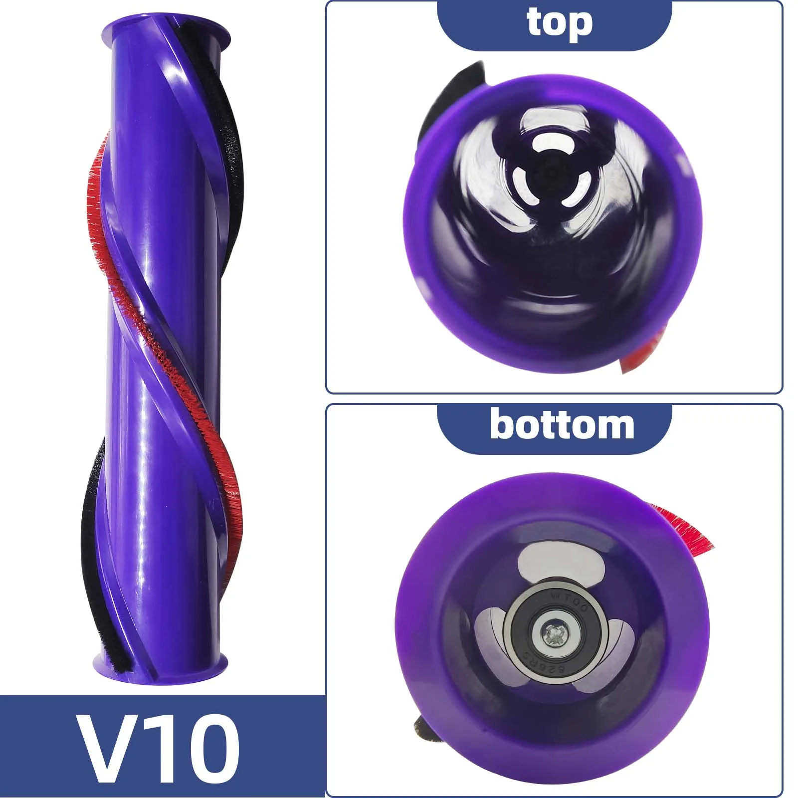 Soft Roller Brush Carpet Brushroll Roll Bar For Dysons V6 V7 V8 V10 V11