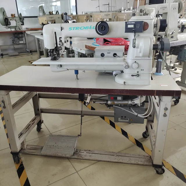 Selected Two Thread Felling Long Arm Machine German Second Hand Industrial Sewing Machine