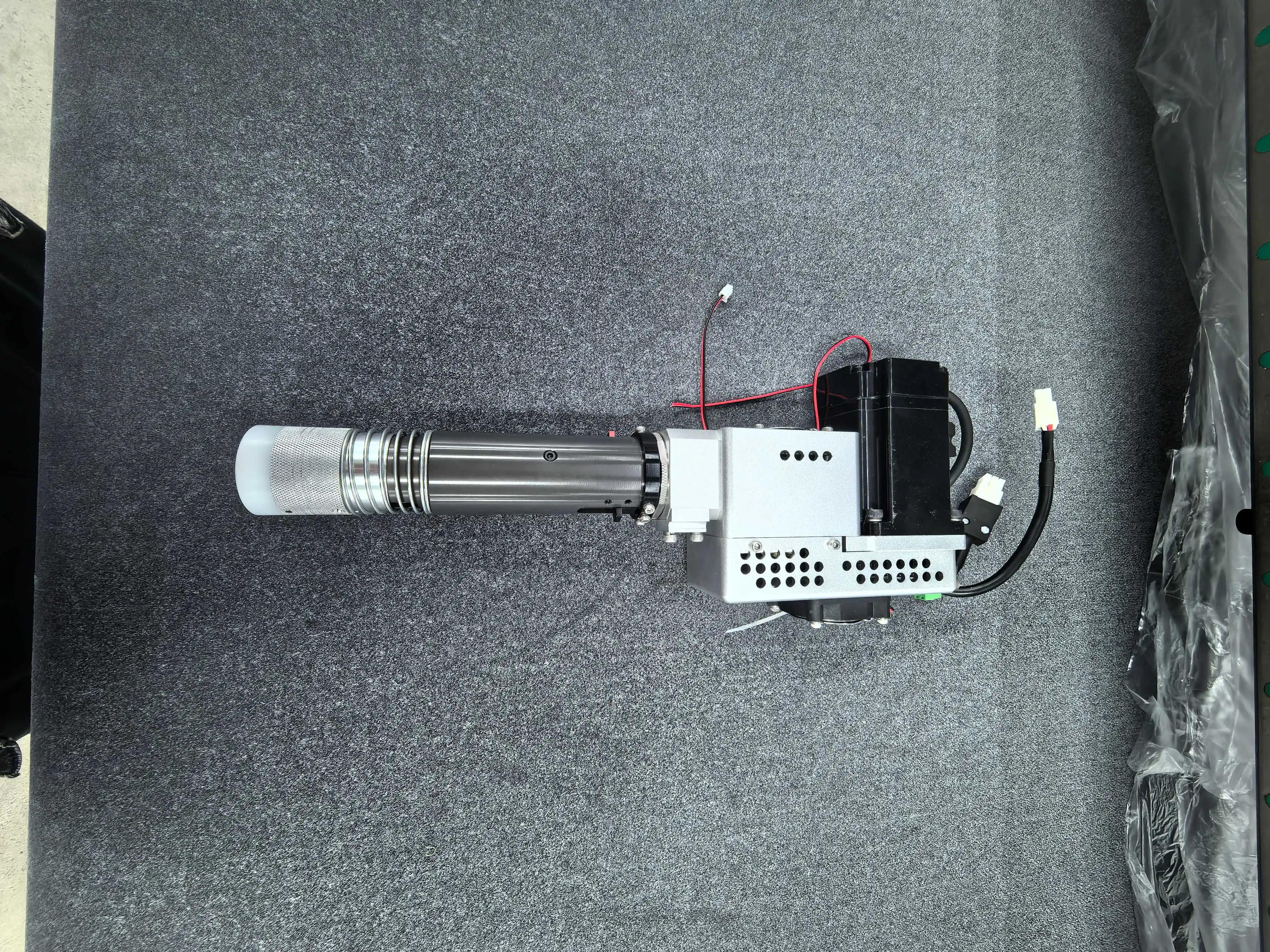 Cheap CNC Oscillating Knife Cutting Machine with Motor Flannel Blanket on Felt Canvas Glass Fiber Foam Ceramic Board