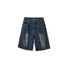 Shorts de mezclilla azul