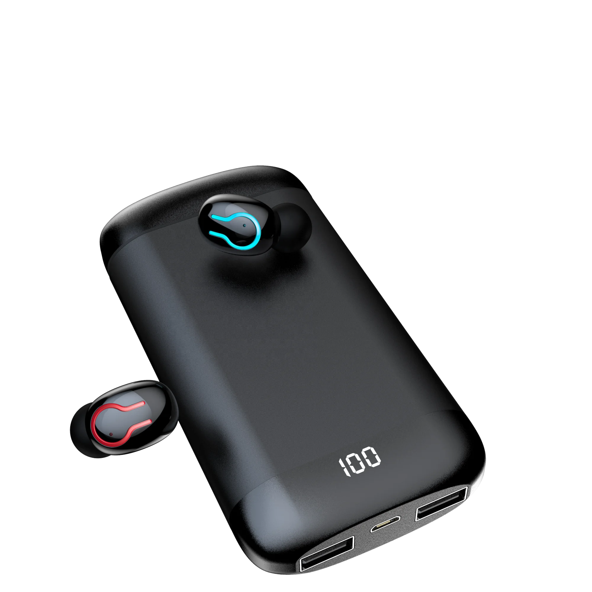 Free Shipping Digital Intelligent Power LED Display Most Popular Products Items HD Call Mini TWS Wireless Bluetooths Earbuds