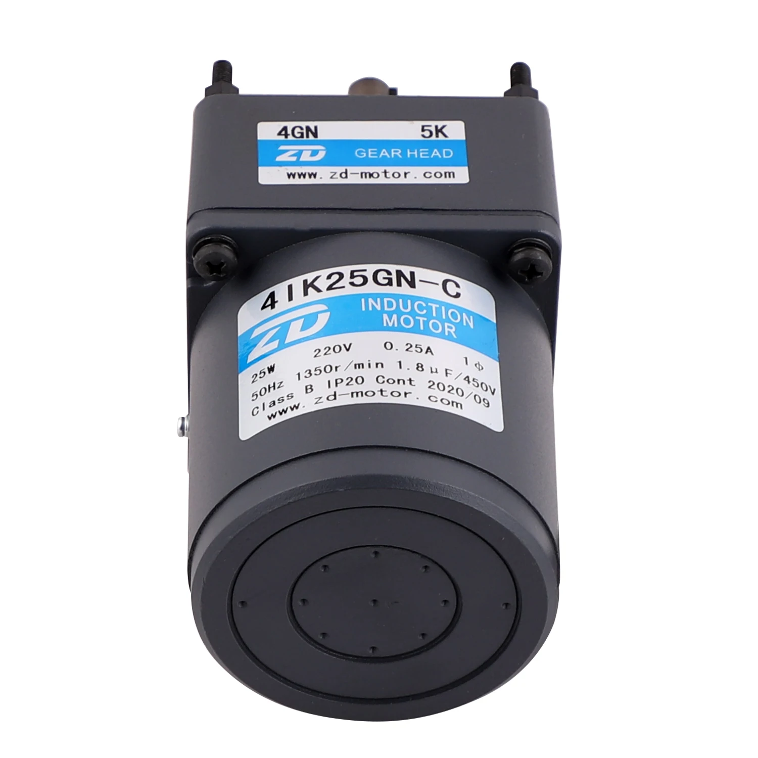ZD Motor Top Selling 80mm Flange 25 W Gear Motor for Heating
