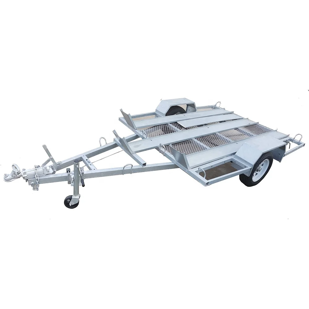 Tow Behind Electrical Small Motorcycle Trailer for Three Wheel Motorcycle