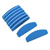 Limas pulidoras de uñas azules