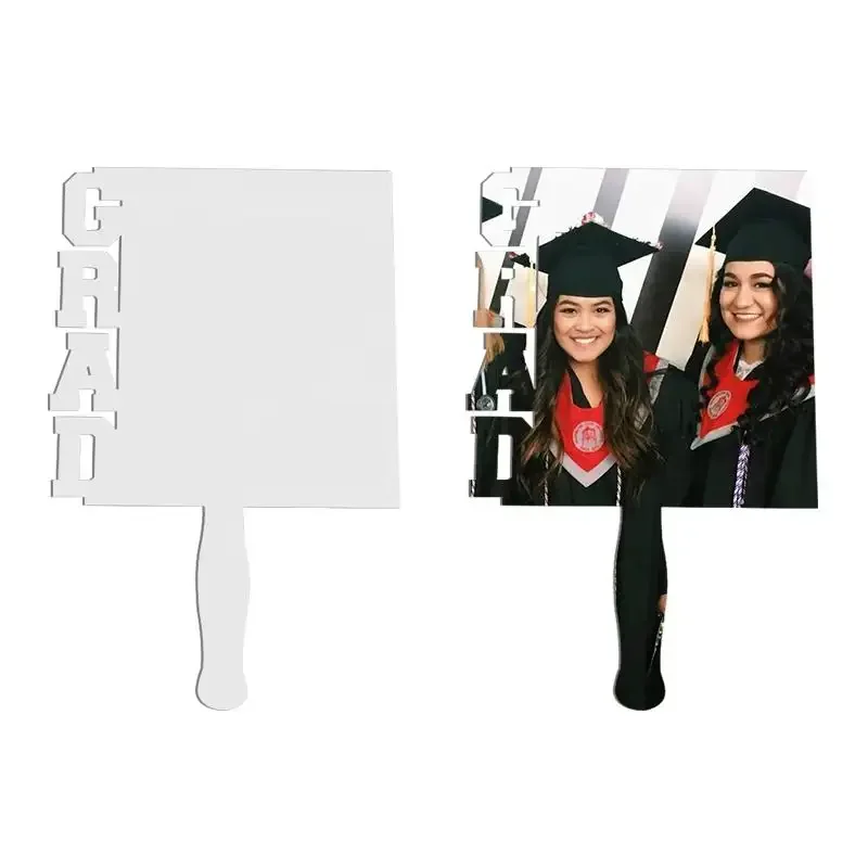 Ss SUBLIMATION BLANKS Graduation Cap TOPPER Graduation Fan