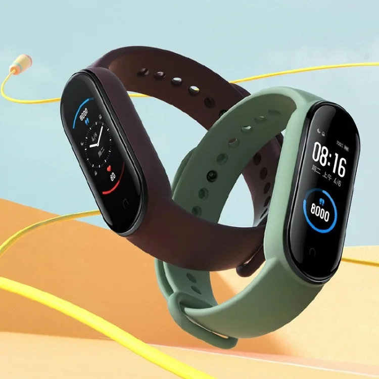 Оригинальный браслет Xiaomi Miband 5, глобальная версия, спортивный водонепроницаемый браслет, пульсометр, фитнес-часы, Xiaomi Mi Band 5