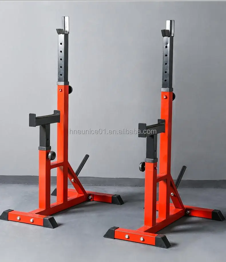 Pull-ups Stretching Training Barbell Rack Set Bench Press Adjustable ...
