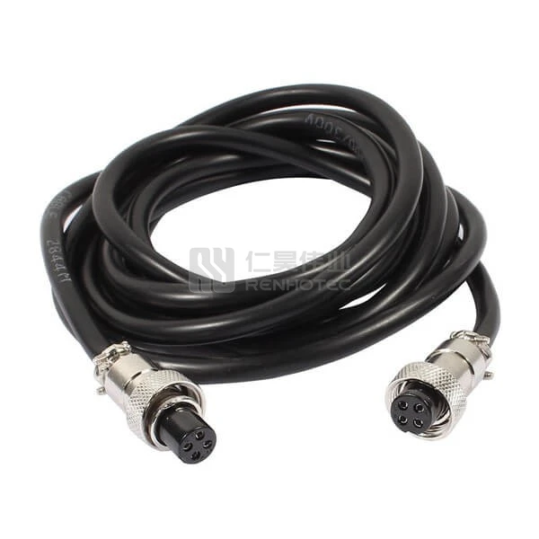 GX12 12MM 2 3 4 5 6 Pin Connector Aviation Cable Male Plug Power Electrical Terminal Wire Line AWG 22