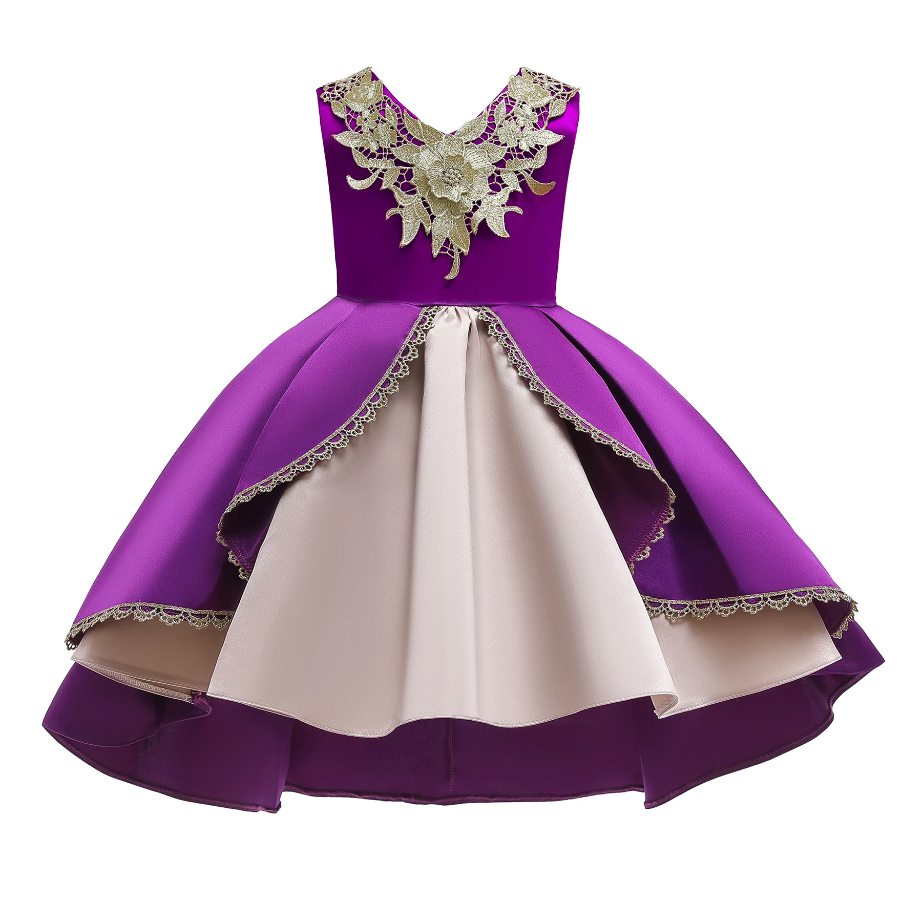 Buy Cichic Elegant Girls' Special Occasion Dress Princess Dresses for Kids  5-6 Years Old Light Purple Online at desertcartINDIA