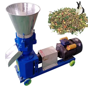 Animal food chicken feed pellet making machine animal feed milling processing machine poultry Feeds pelletizer