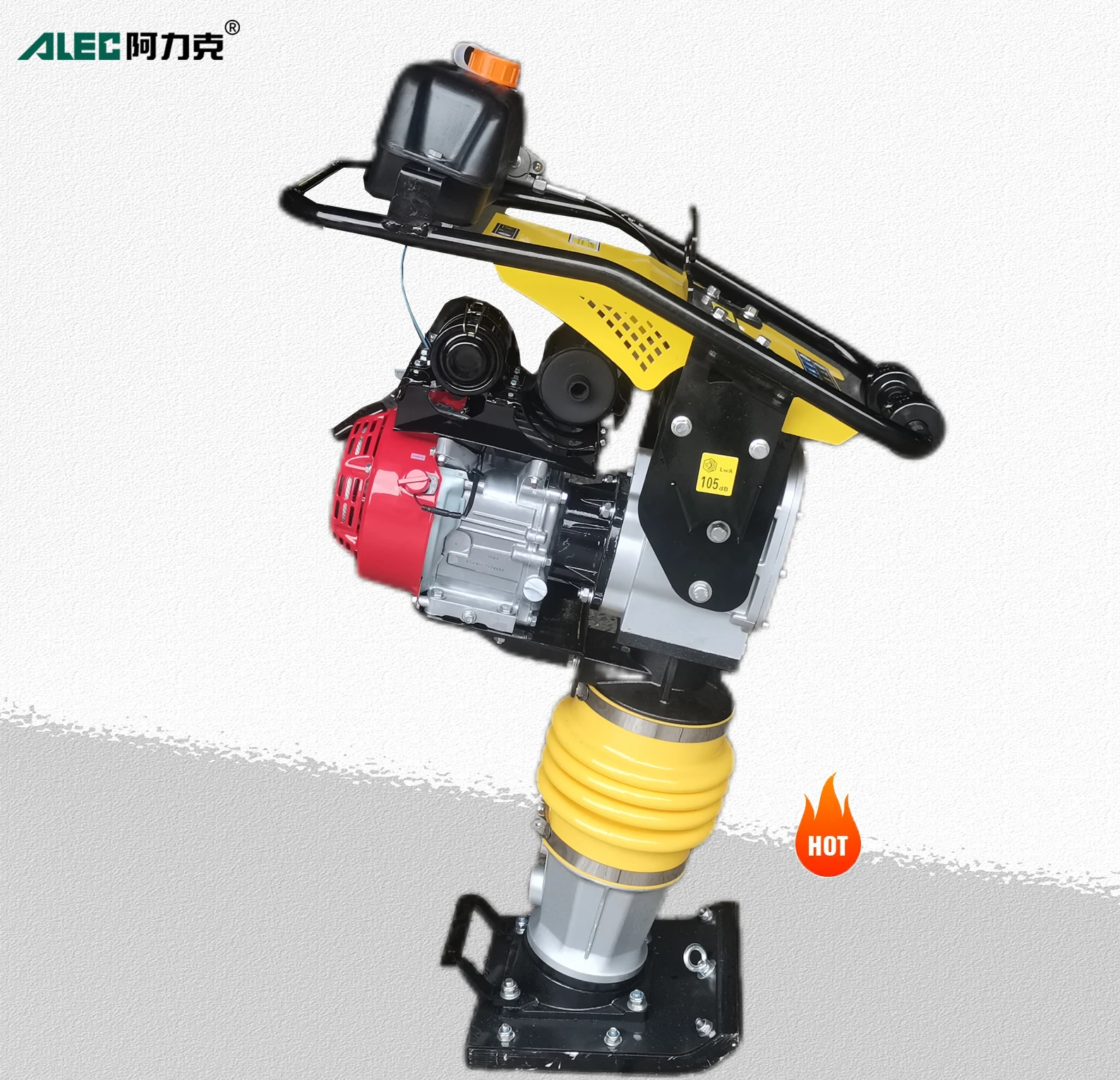 Building Construction Machinery High-quality Soil Earth Hand Push Rm80 Petrol Gasoline Jumping Jack Tamping Rammer Compactor