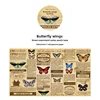 F-Butterfly Wing Elegant Brown