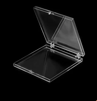 5.9  inches square dental kits plastic packaging  box with lid