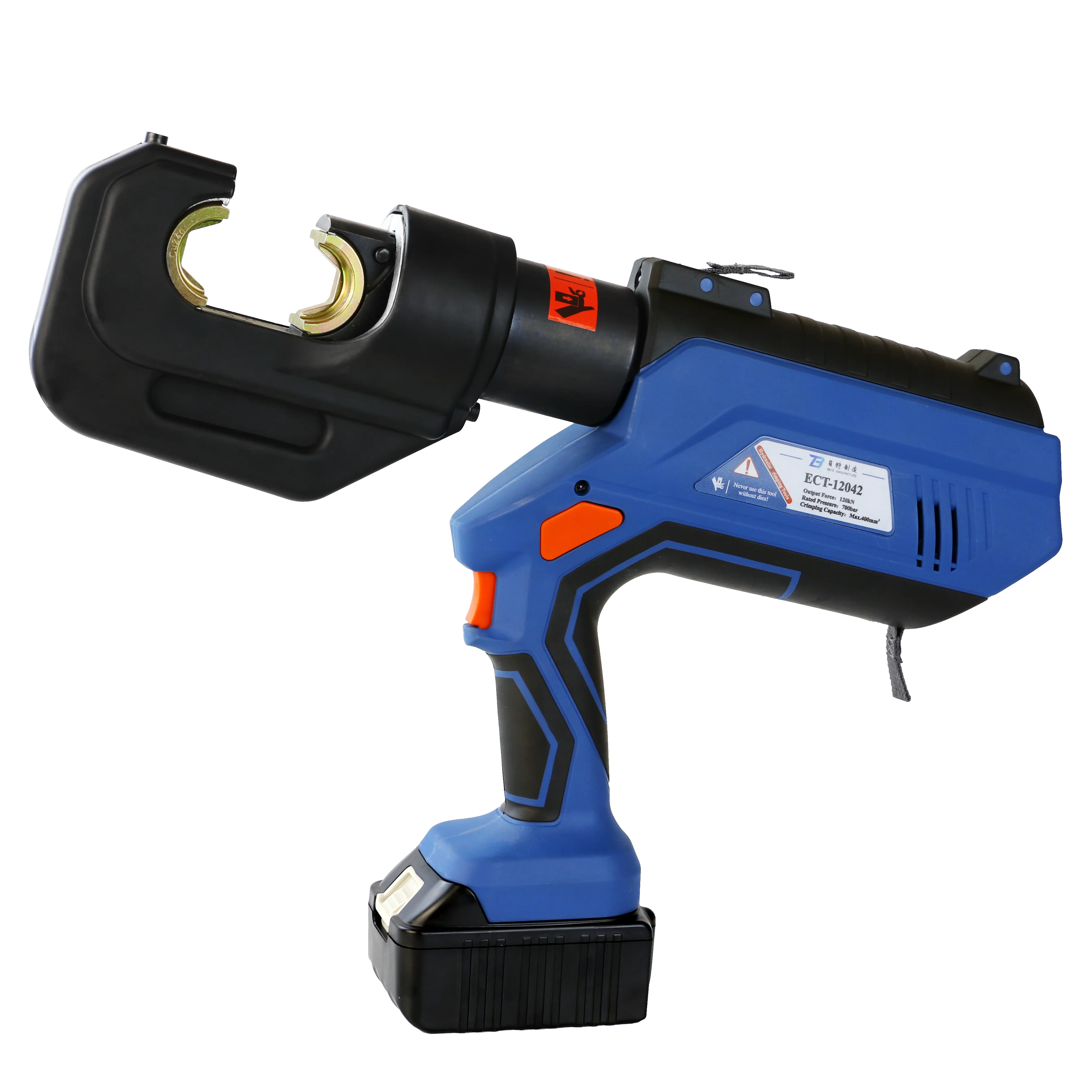 ECT-12042 Intelligent Cable Crimper Cu 400mm2 12T Force