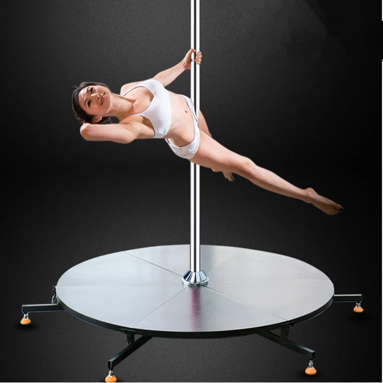 Professional Portable Stripper Pole Dance Round
